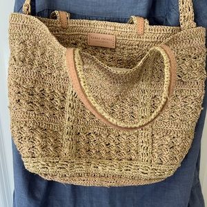 Vanessa Bruno raffia bag.